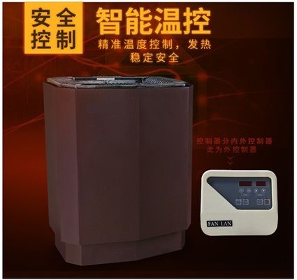 China Muur Opgezette het Materiaalverwarmer Aangepaste Kleur van de Stoomsauna met Heatsink-Gat leverancier