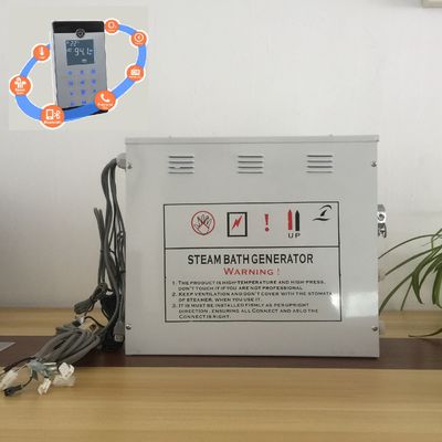 China Innovatieve Witte 12kw-Stoomgenerator met van de Roestvrij staaltank en Waterspiegel Sondes leverancier