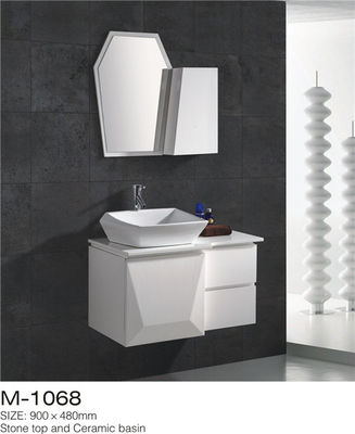 Waterdichte Badkamersgootstenen en Ijdelheid/Modern MDF van Badkamersijdelheid Materiaal leverancier